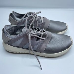 Adidas Tubular Silver / Gray 7.5